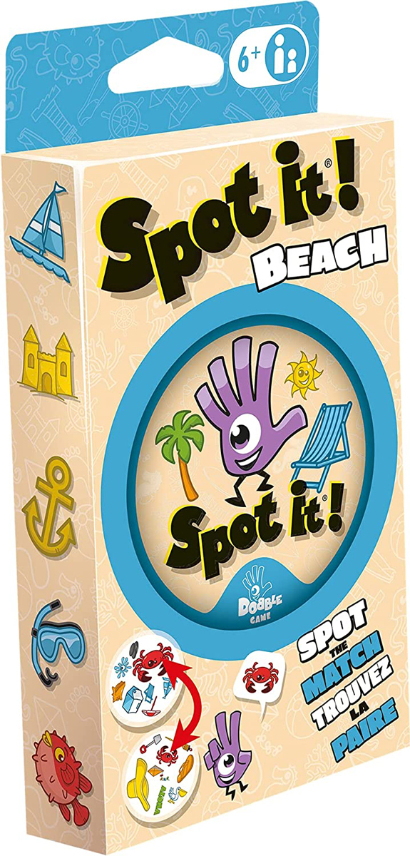 Spot It! Beach (Eco-Blister)