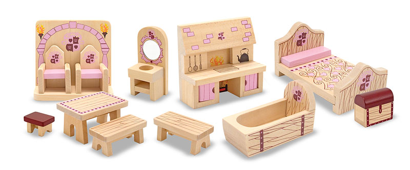 Princess Castle Furniture Set - Scratch and Dent