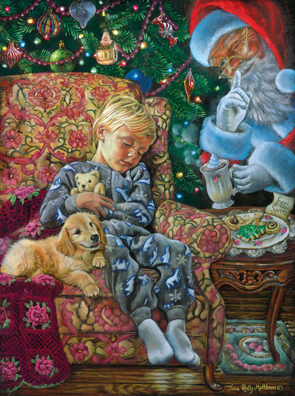 Peaceful Evening Christmas Jigsaw Puzzle By SunsOut
