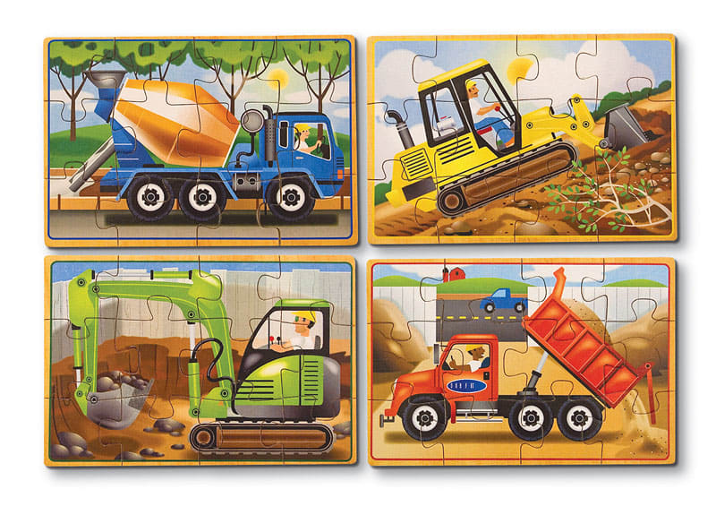 Construction Puzzles in a Box Construction