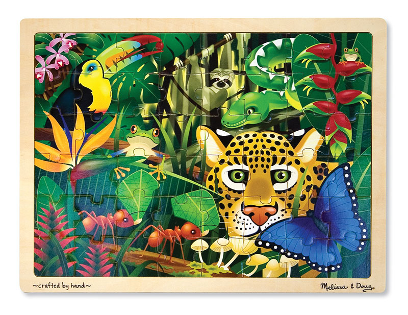 Safari Friends Collage Children's Puzzles By MasterPieces