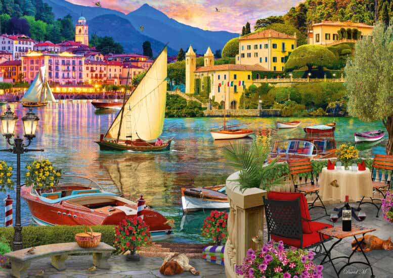 Italian Fresco, 500 Pieces, Schmidt Spiele | Puzzle Warehouse