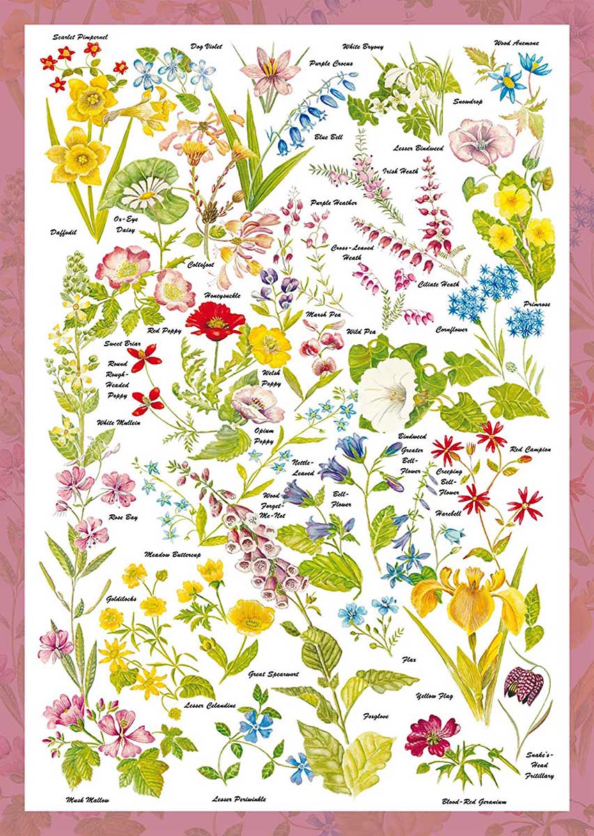 Golden Irises Flower & Garden Jigsaw Puzzle By SunsOut