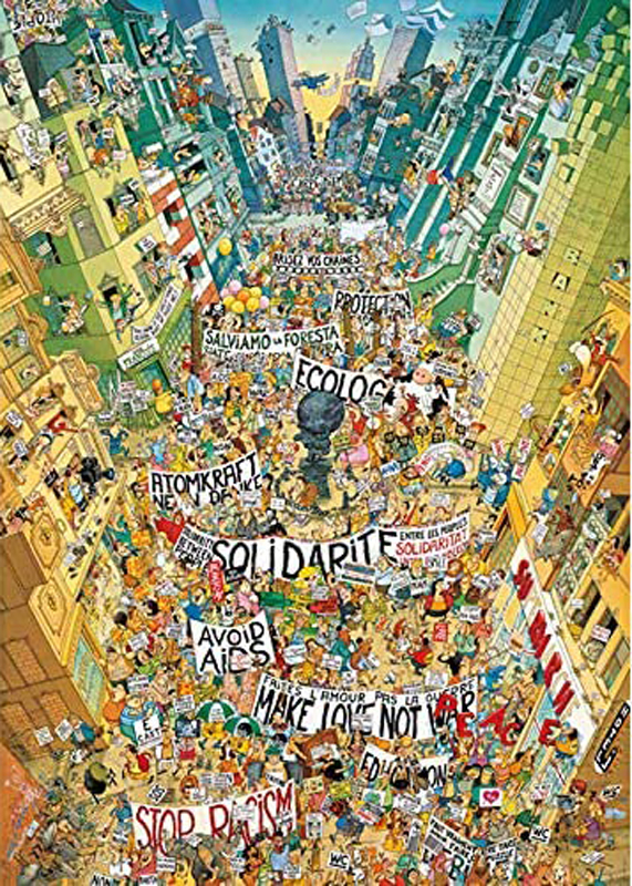 Protest!, 2000 Pieces, Heye | Puzzle Warehouse
