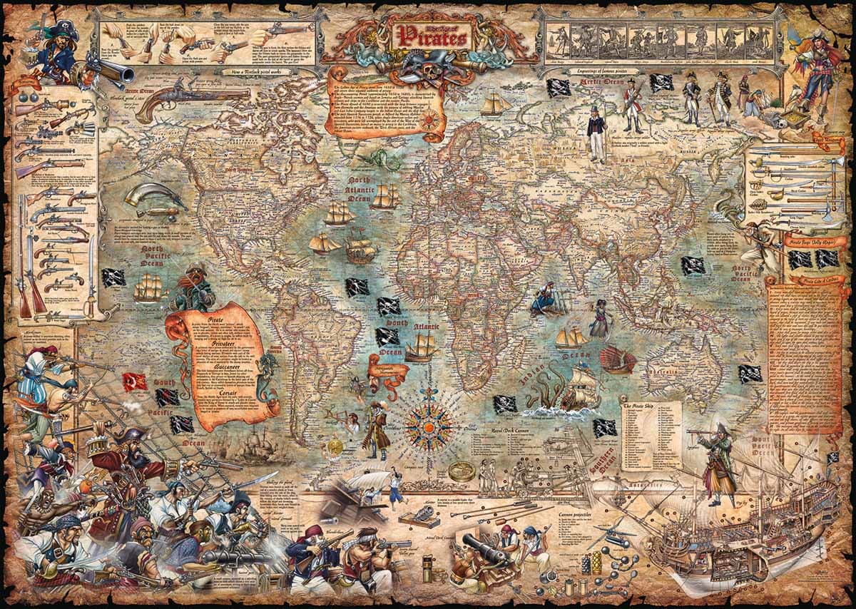 ジグソーパズル HEYE PAZZLE(2000piece) Map Art 29845 Amazon.com: Heye HY29845 Puzzle, Various : Zigic, Rajko