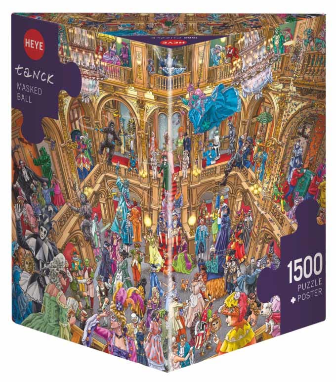 Masked Ball - 1500 Piece Jigsaw Puzzle by Heye | Puzzle