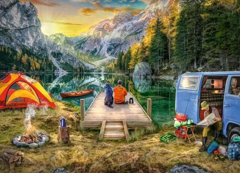 Calm Campsite Camping