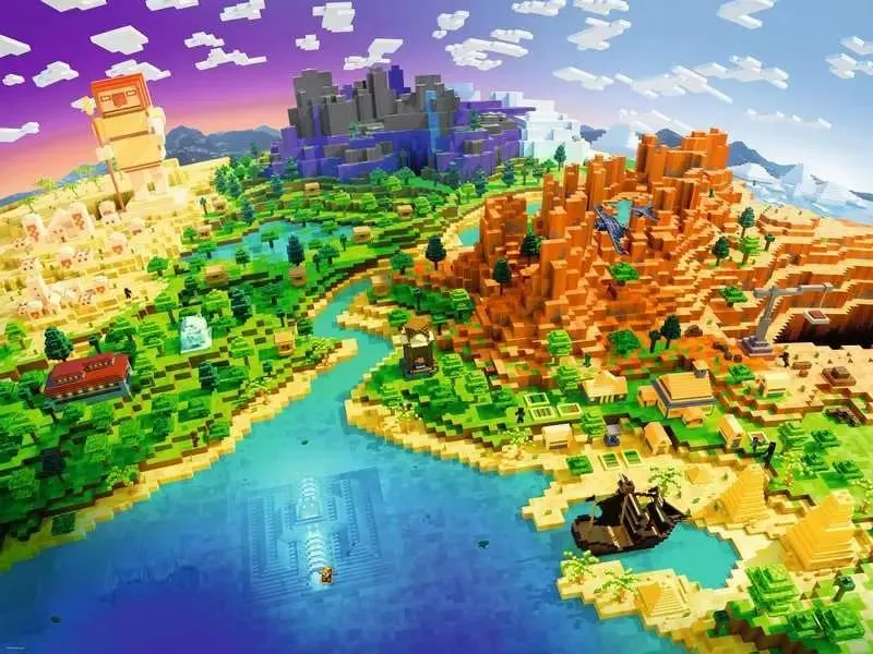 World of Minecraft Video Game