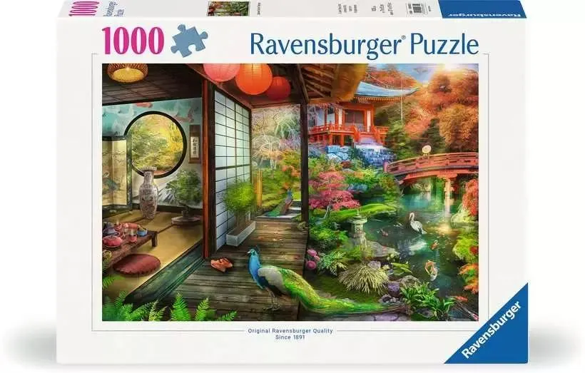 Japanese Garden Teahouse Landscape