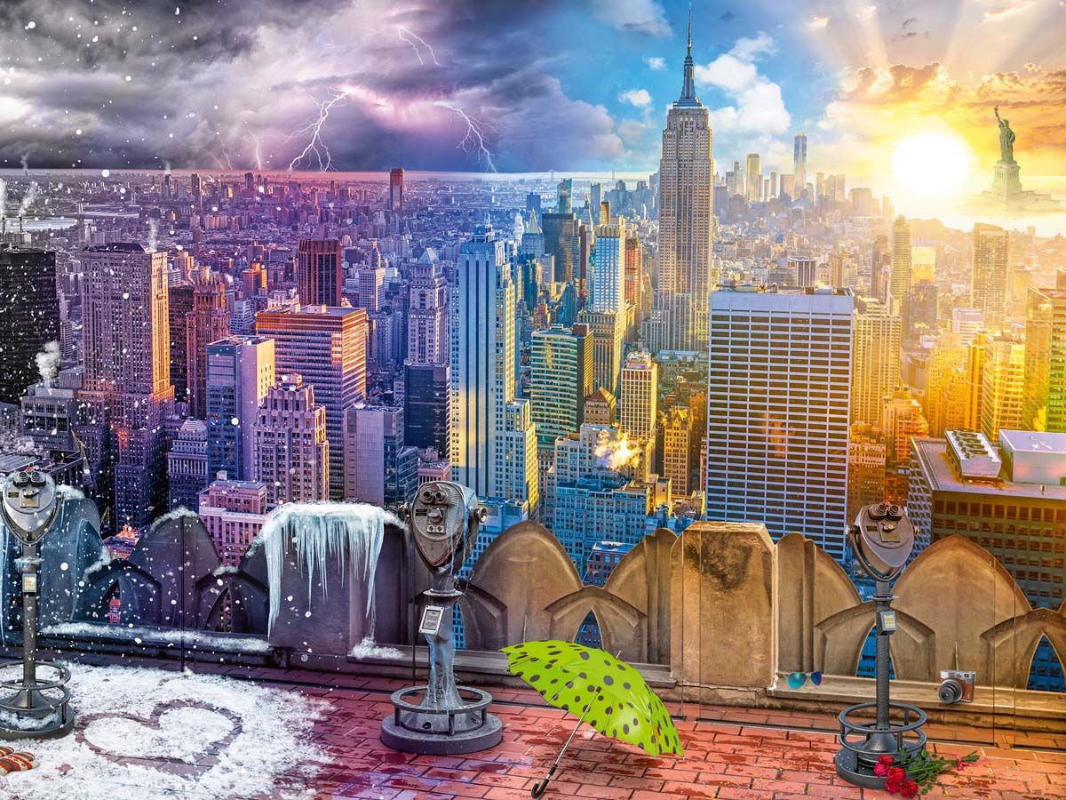 Seasons of New York 1500 pc Puzzle