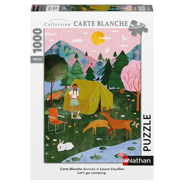 1000pc, Let's go camping, L. Lhuillier Landscape