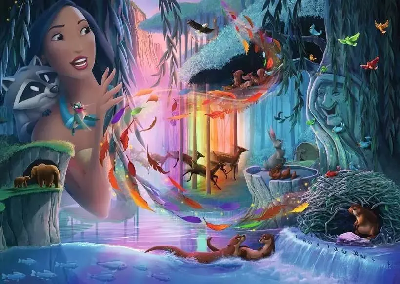Disney Castle Coll: Pocahontas  - Scratch and Dent Disney