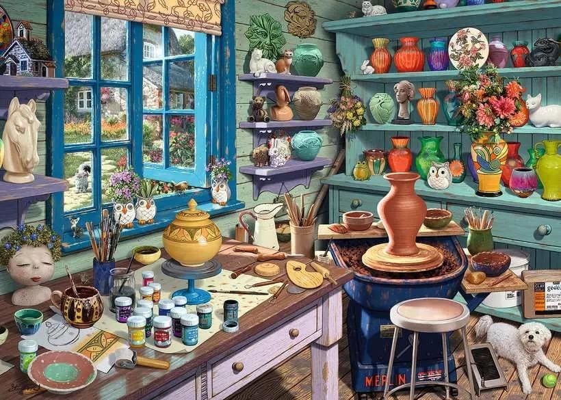 Pottery Studio Sanctuary  - Scratch and Dent Quilting & Crafts
