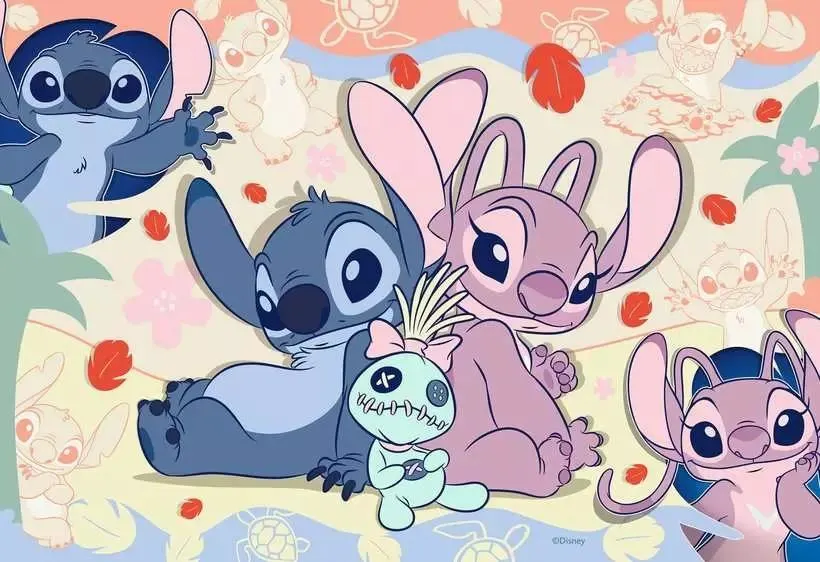 Disney Stitch 35 Pc Puzzle Disney