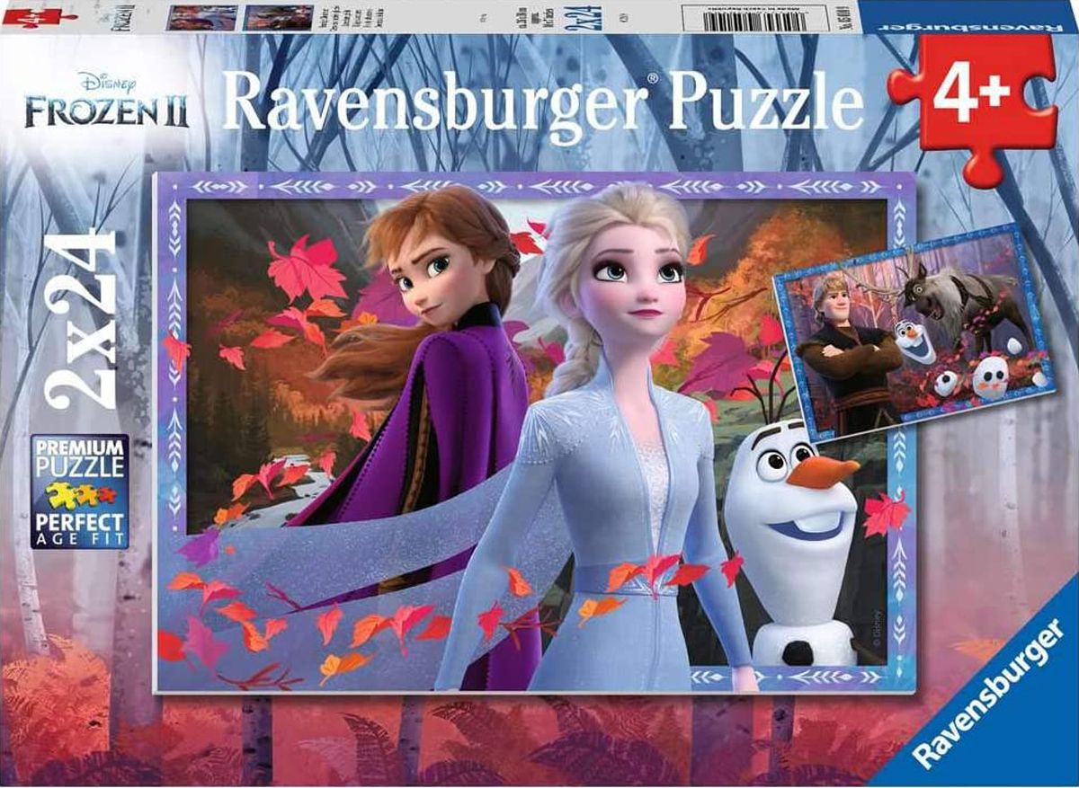 Frozen II - Frosty Adventures, 24 Pieces, Ravensburger | Puzzle Warehouse