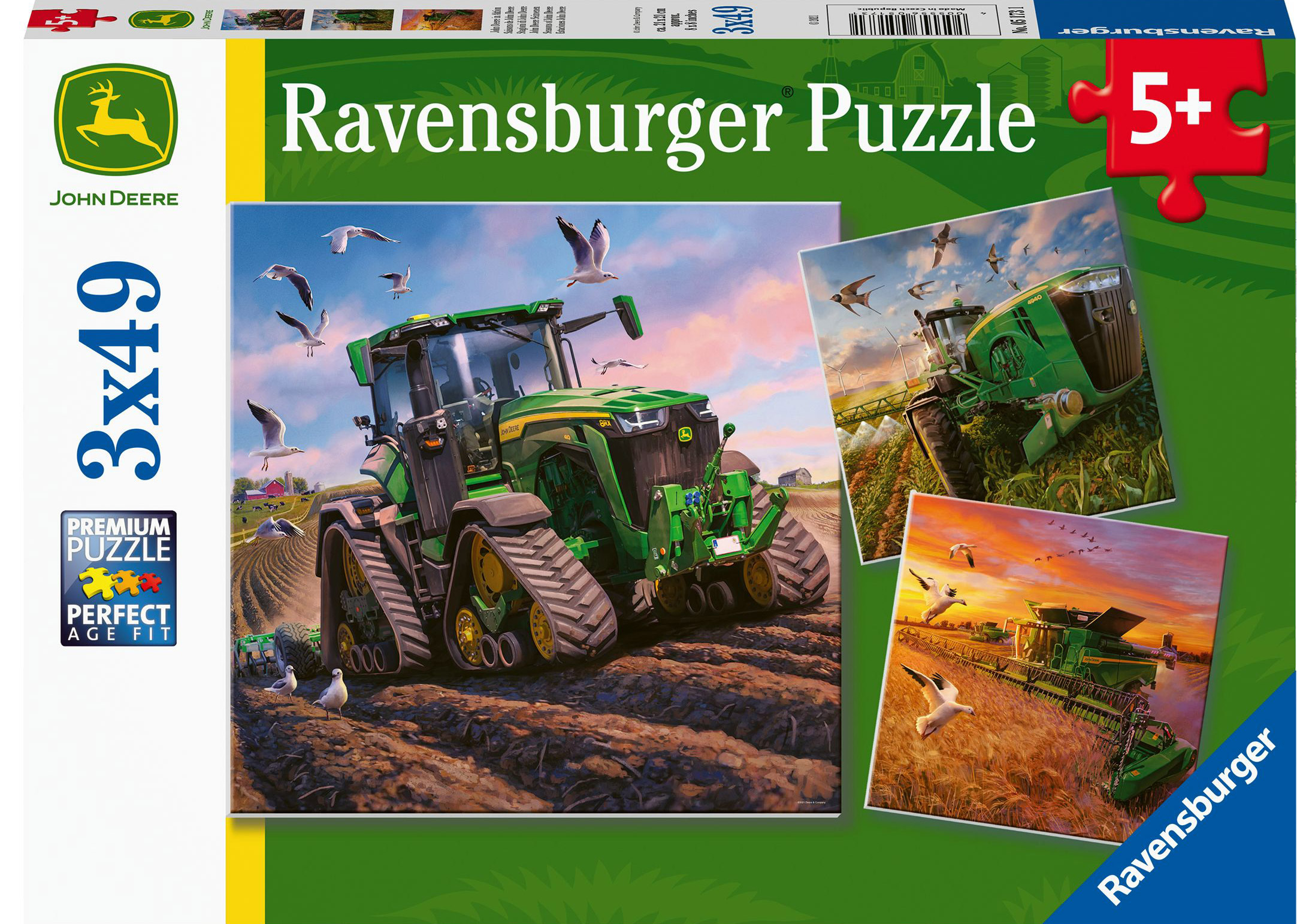 Seasons of John Deere Farm Jigsaw Puzzle