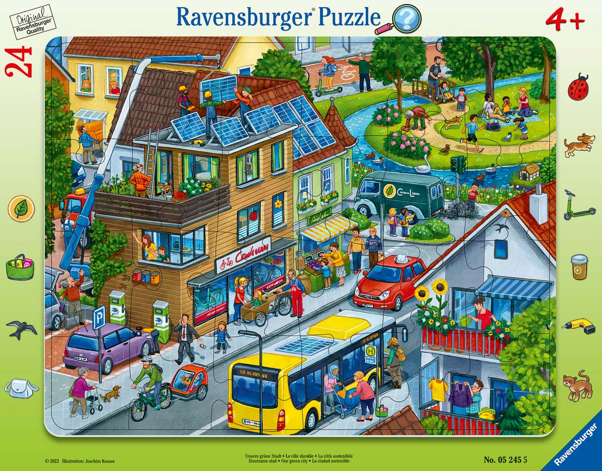 Our Green City  People Jigsaw Puzzle