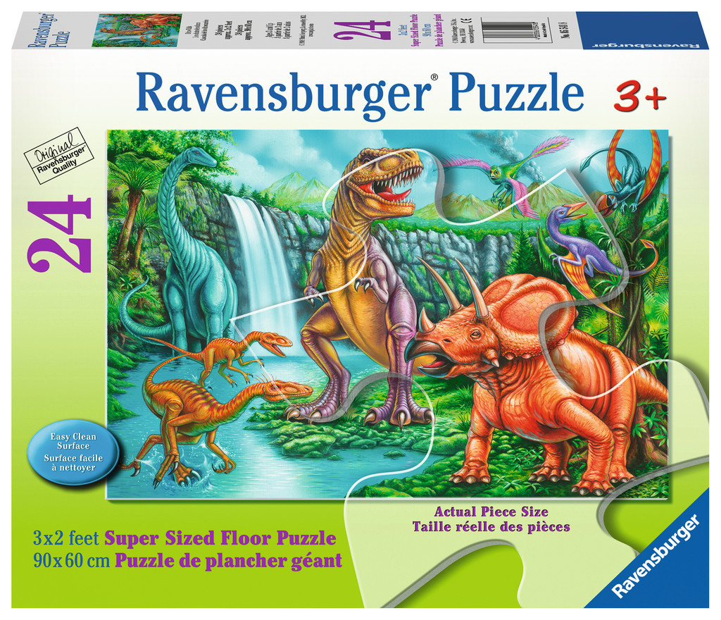Mighty Dinosaurs Puzzle Sticks Dinosaurs Children's Puzzles By Mudpuppy