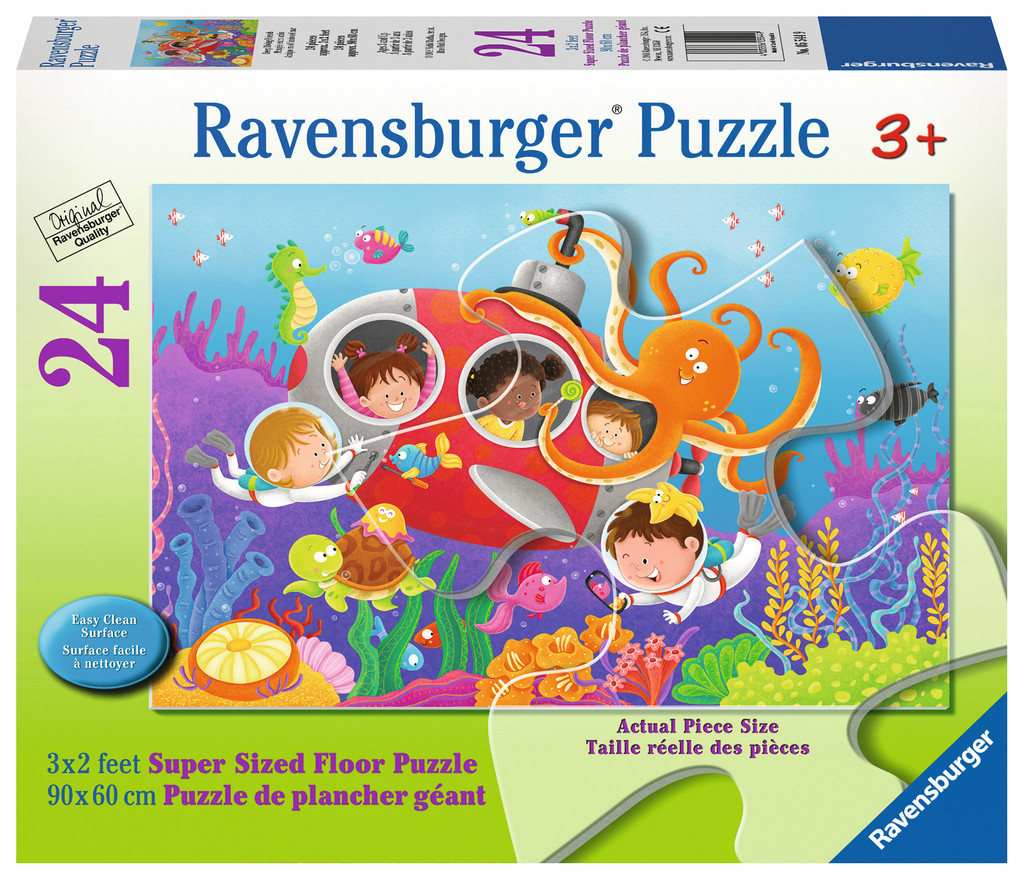 Hello, World! - Ocean Life Sea Life Children's Puzzles By MasterPieces