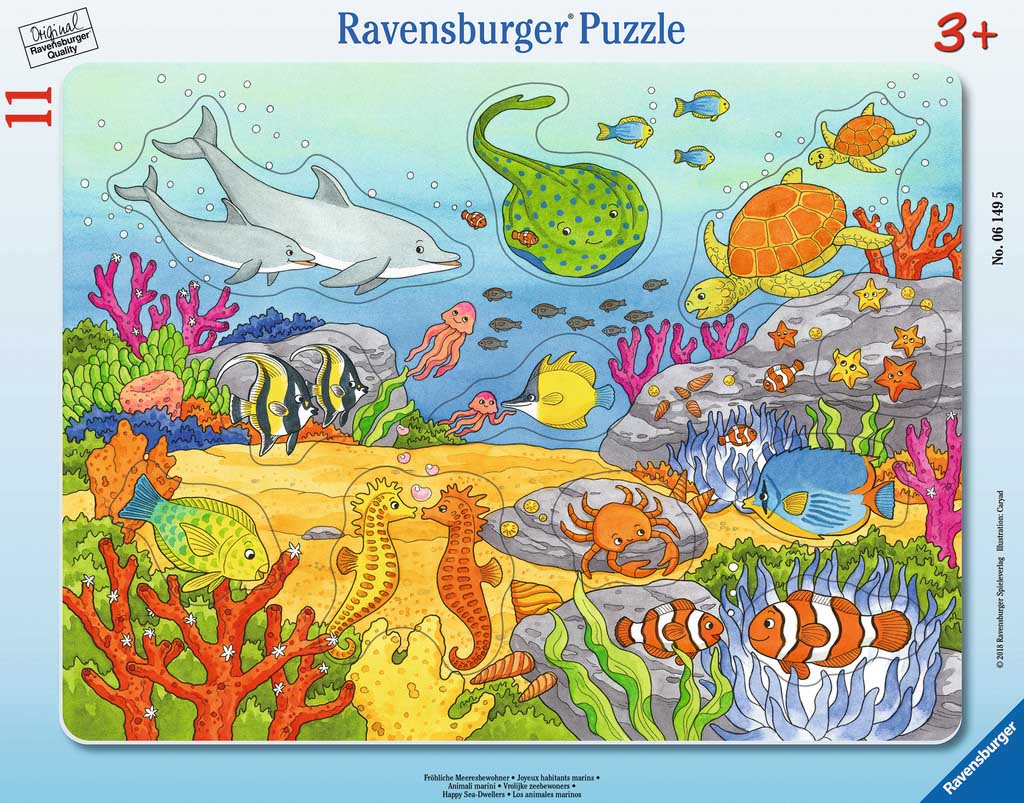 Dolphins Dolphin Children's Puzzles By Eurographics