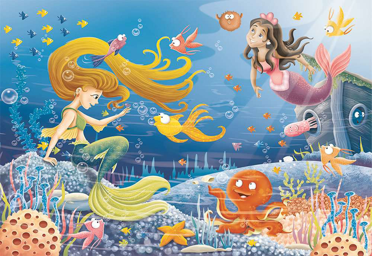 Mermaid Tales Sea Life Jigsaw Puzzle