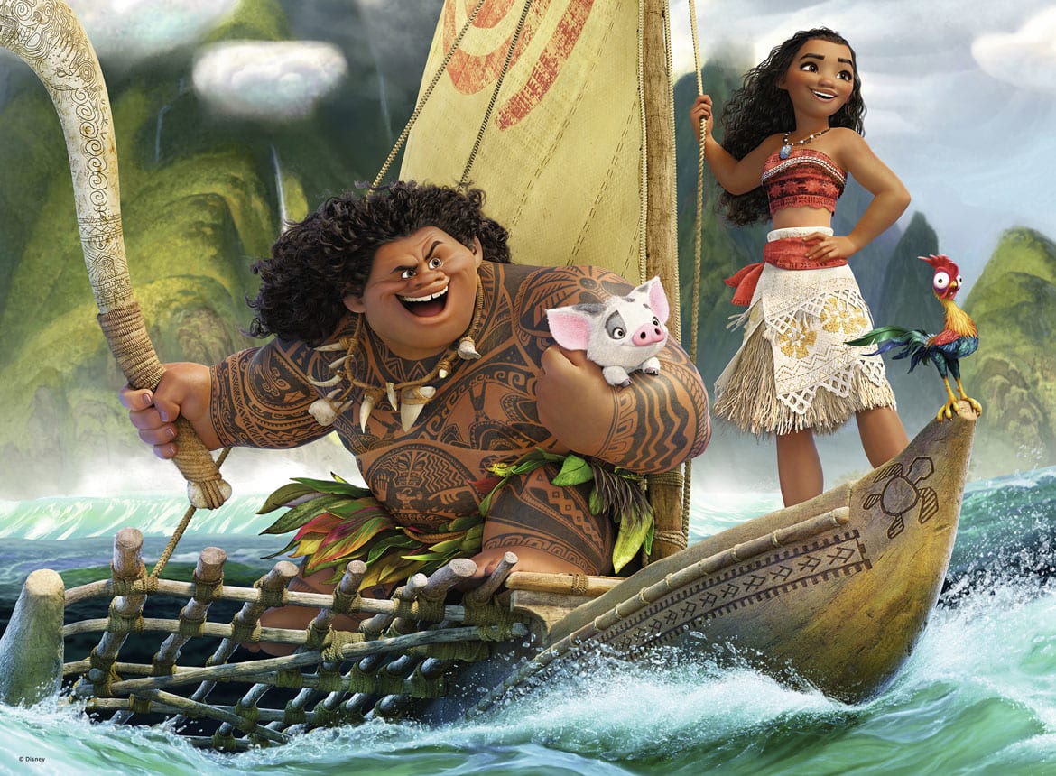 Moana and Maui Disney