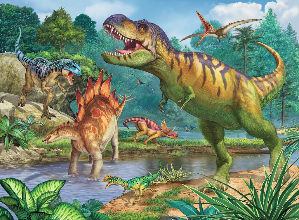 World of Dinosaurs - Scratch and Dent Dinosaurs Jigsaw Puzzle