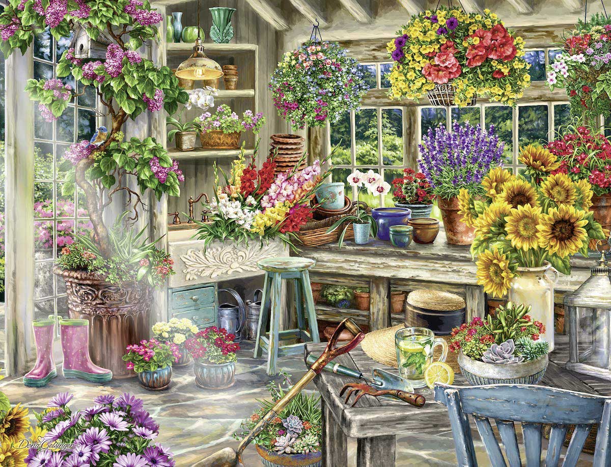 Gardener's Paradise - Scratch and Dent Flower & Garden Jigsaw Puzzle