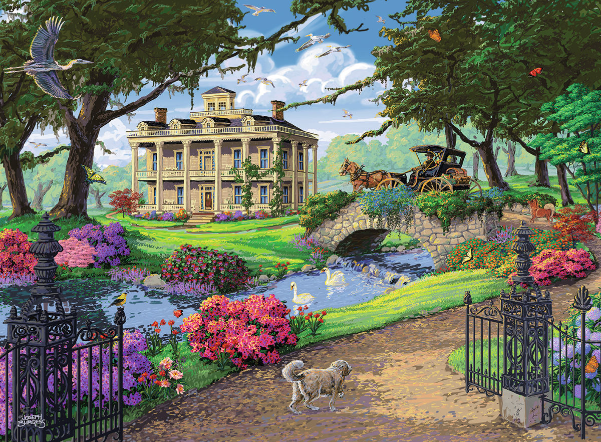 Spring Interlude Flower & Garden Jigsaw Puzzle By Cobble Hill
