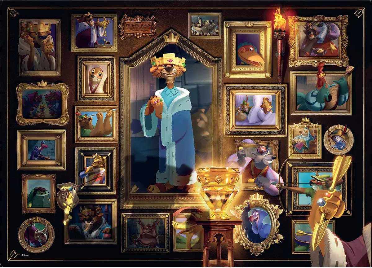 Villainous: King John - 1000 Piece Jigsaw Puzzle by