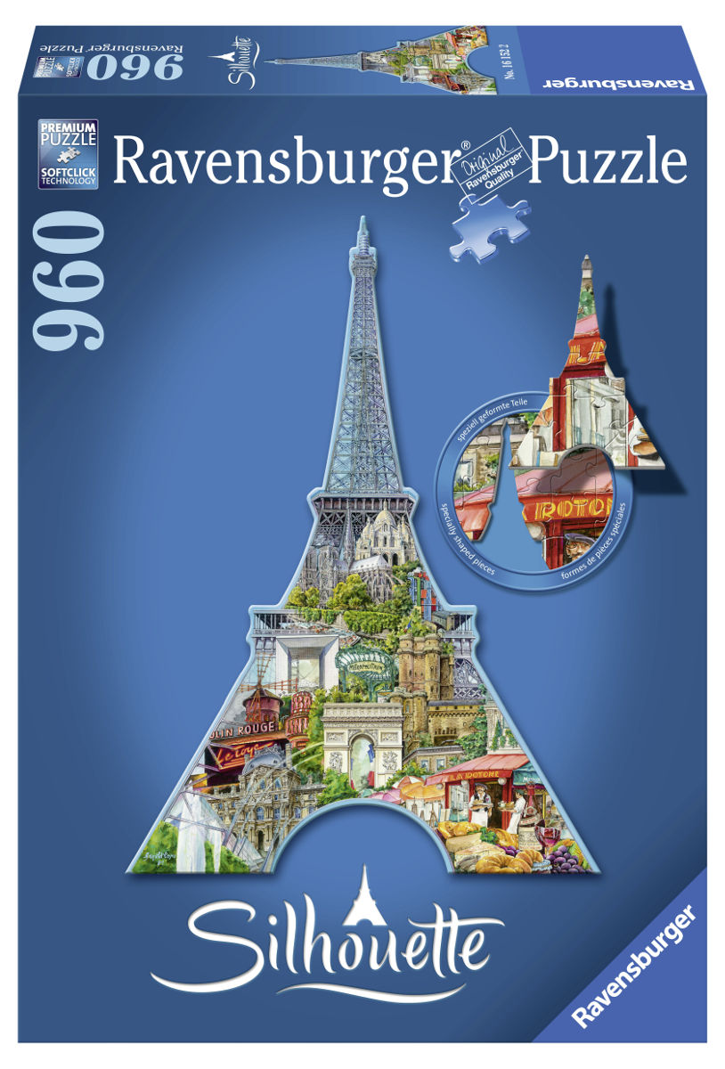 Eiffel Tower - Scratch and Dent Landmarks & Monuments Jigsaw Puzzle