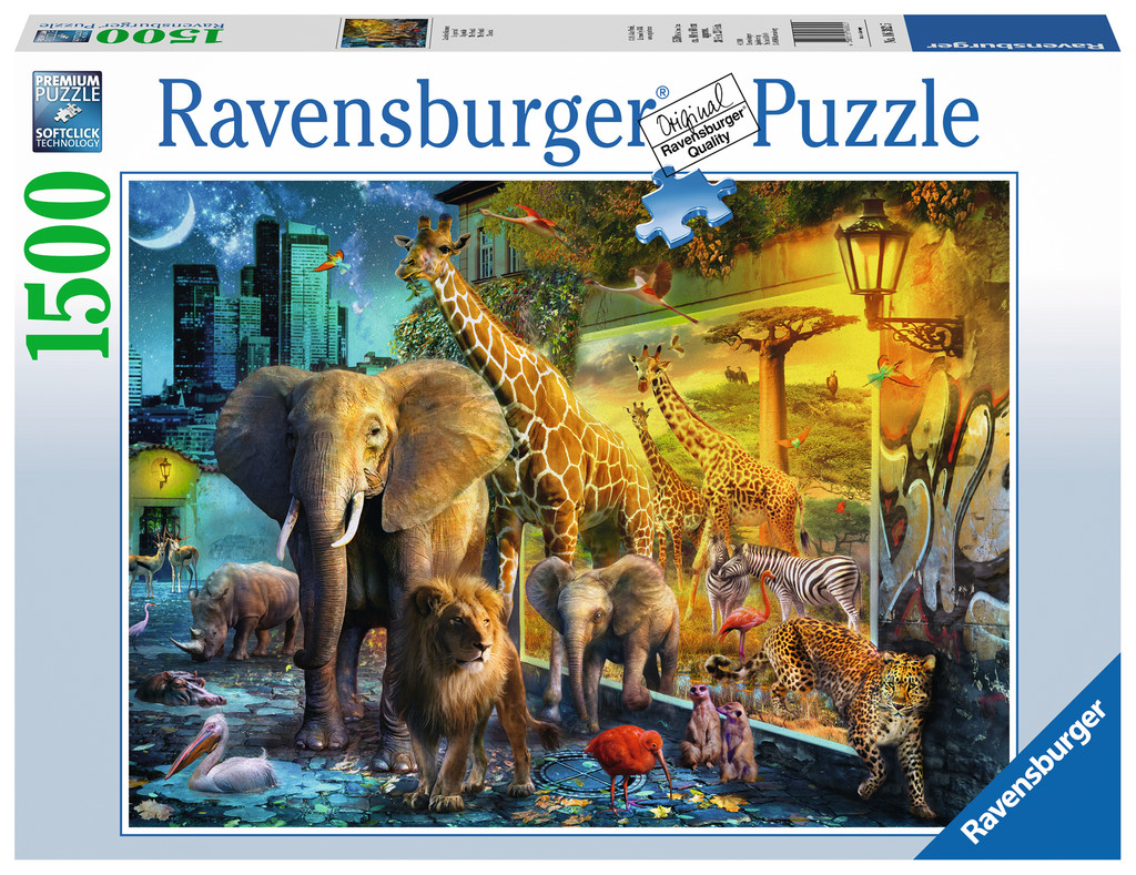 The Portal - Scratch and Dent Jungle Animals Jigsaw Puzzle