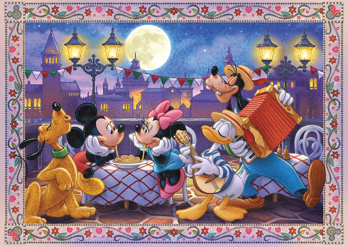 Mosaic Mickey Disney Jigsaw Puzzle