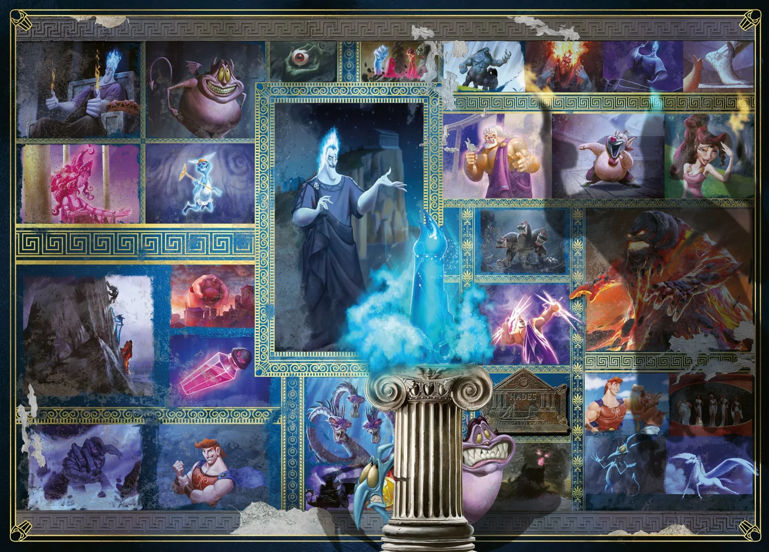 ディズニー　ヴィランズ　ハデス　ヘラクレス　1000ピース　パズル　HADES Villainous: Hades - 1000 Piece Jigsaw Puzzle by Ravensburger
