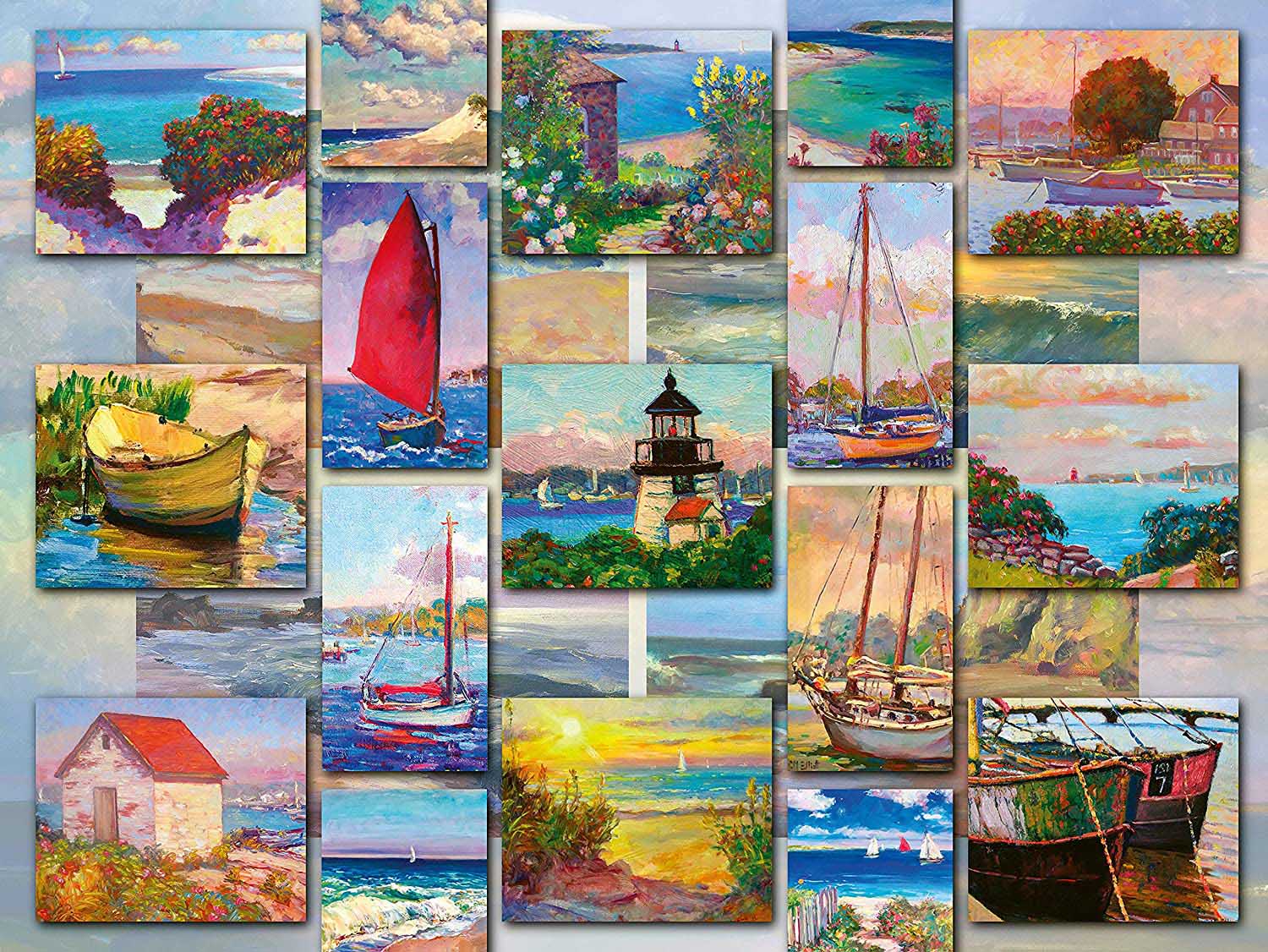 Coastal Collage - Scratch and Dent Collage Jigsaw Puzzle