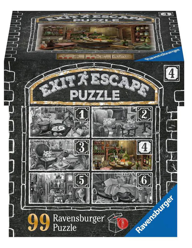 ESCAPE PUZZLE:  Wine Cellar Around the House Jigsaw Puzzle