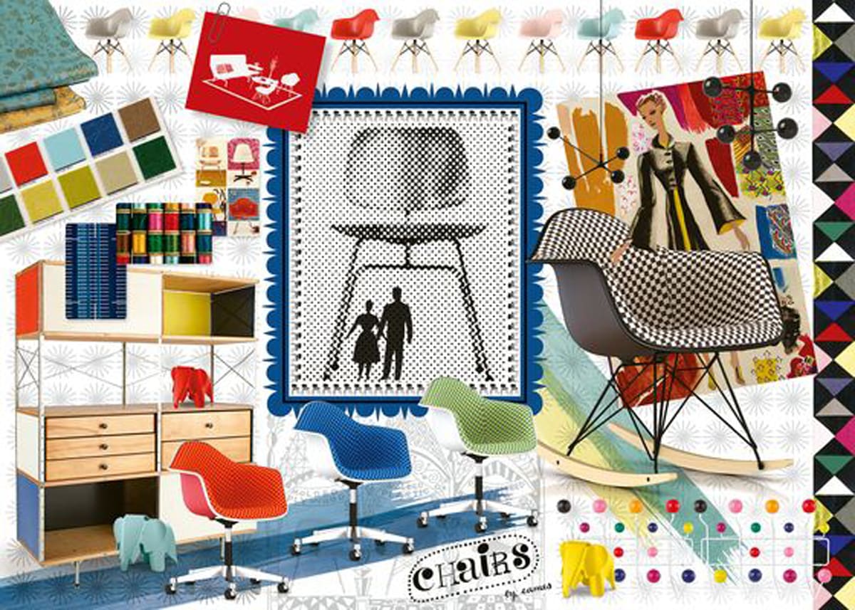 Eames Design Spectrum Nostalgic & Retro