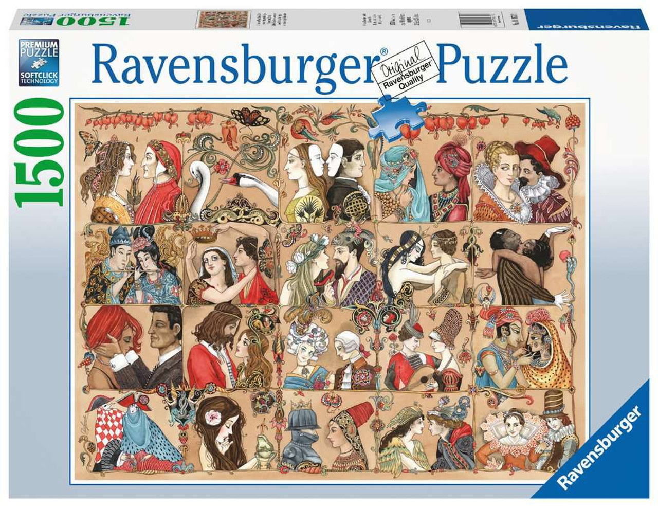 Love Through the Ages, 1500 Pieces, Ravensburger | Puzzle Warehouse