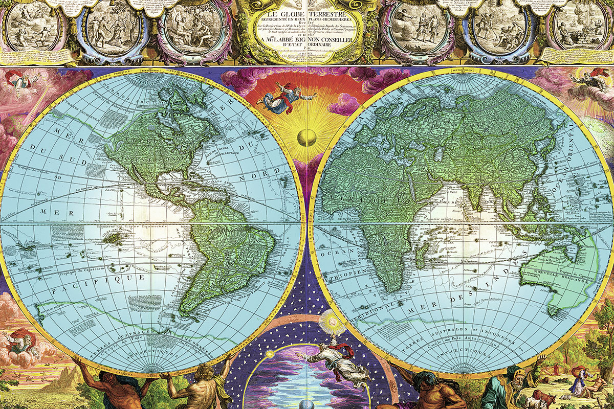 Map Of The World Maps & Geography Jigsaw Puzzle By Educa