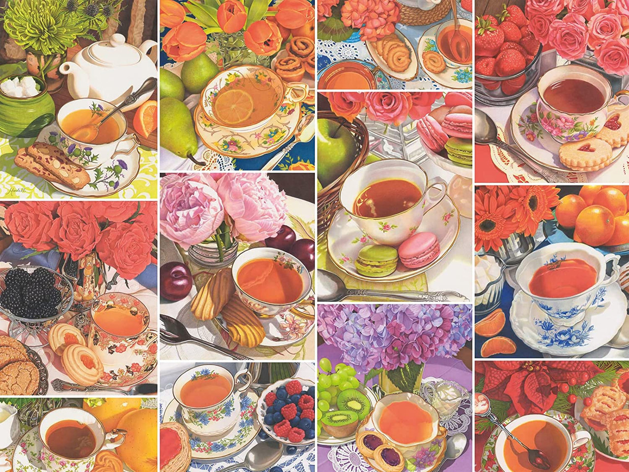 Teatime - Scratch and Dent Fine Art Jigsaw Puzzle