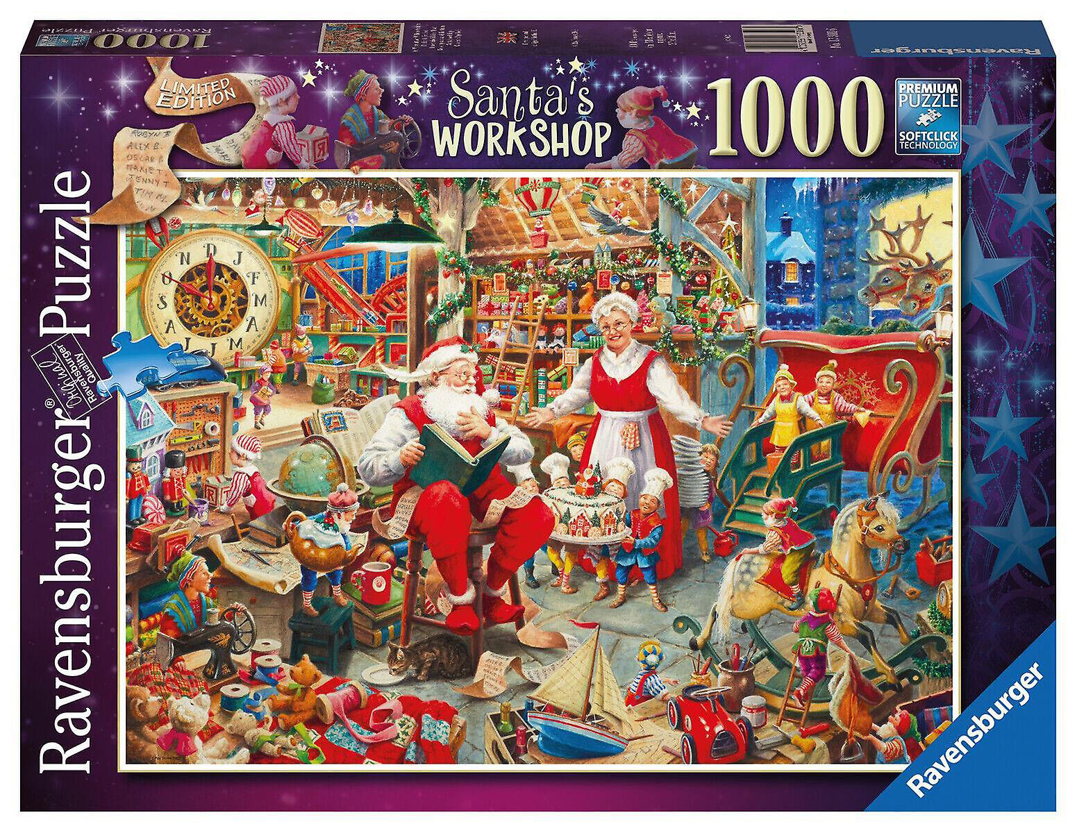 Santa's Limited Edition 2022, 1000 Pieces, Ravensburger