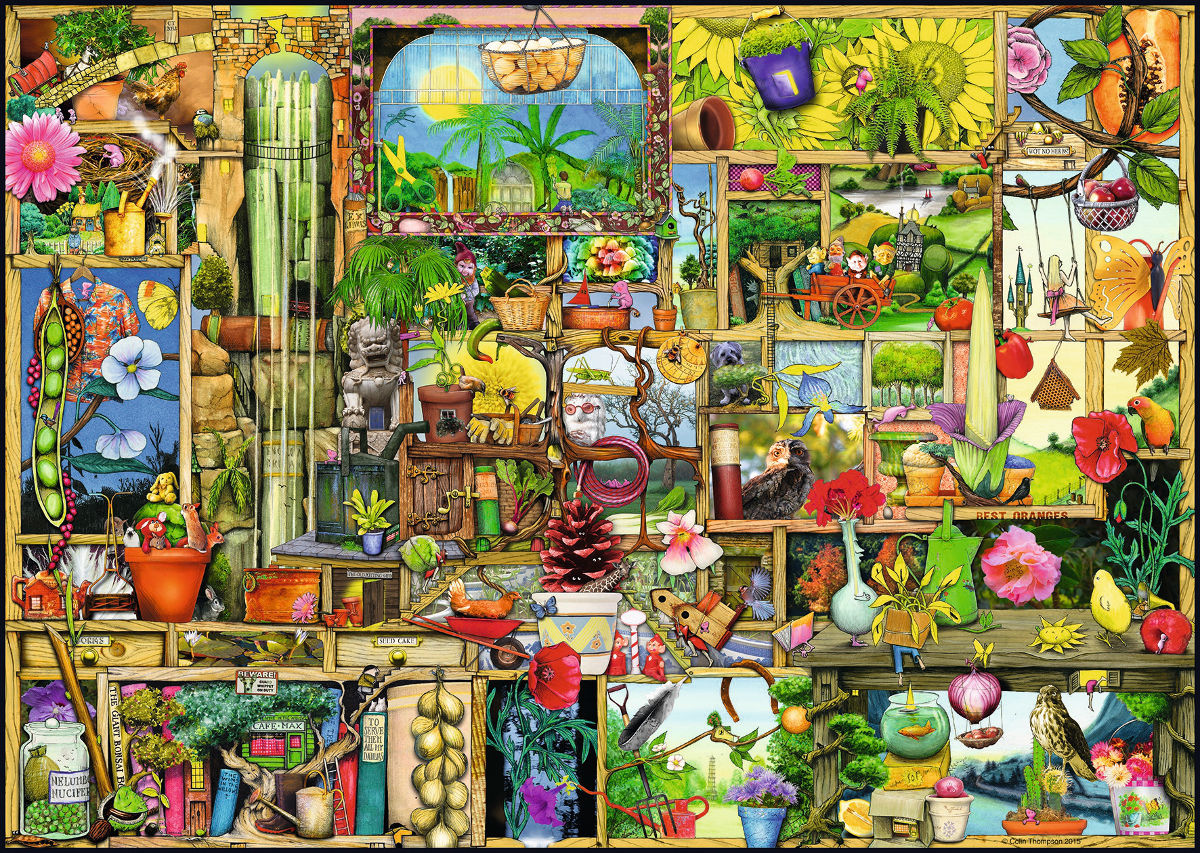 The Gardener's Cupboard - Scratch and Dent Flower & Garden Jigsaw Puzzle
