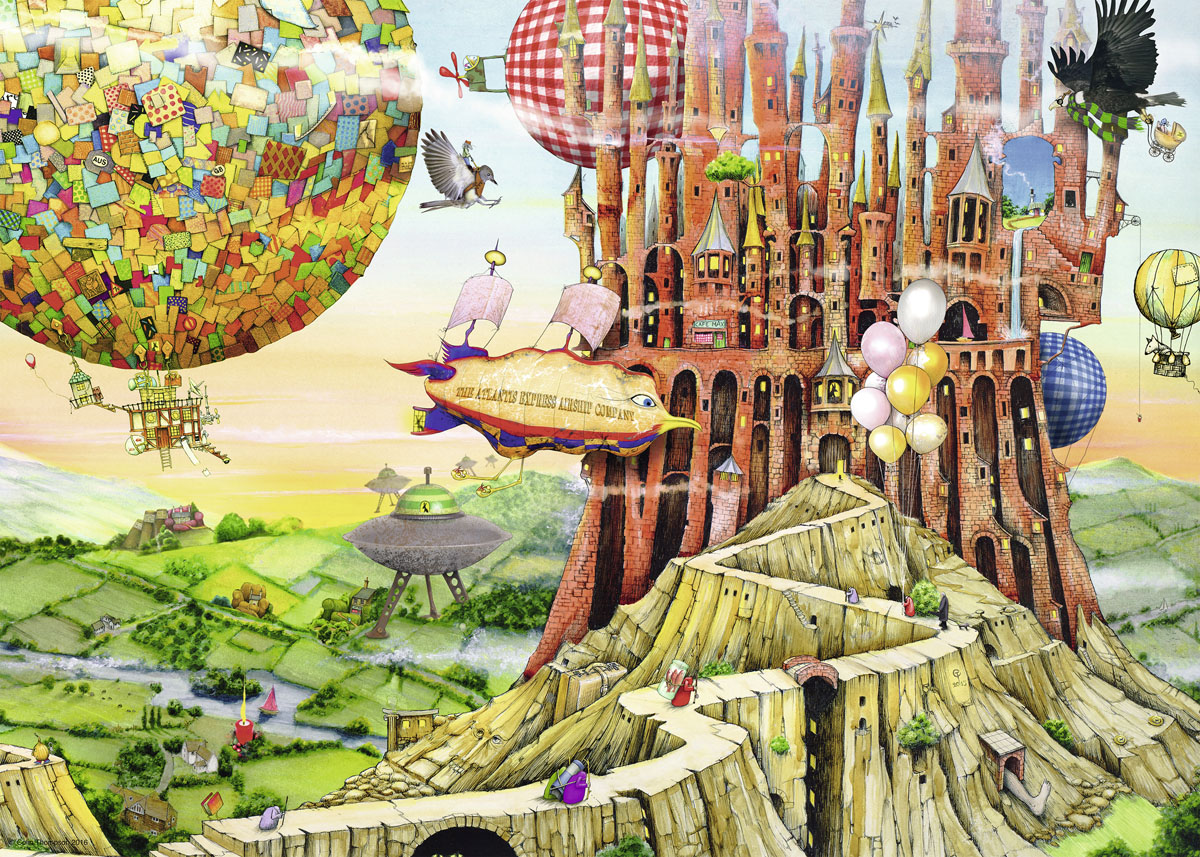 Flying Home - Scratch and Dent Fantasy Jigsaw Puzzle