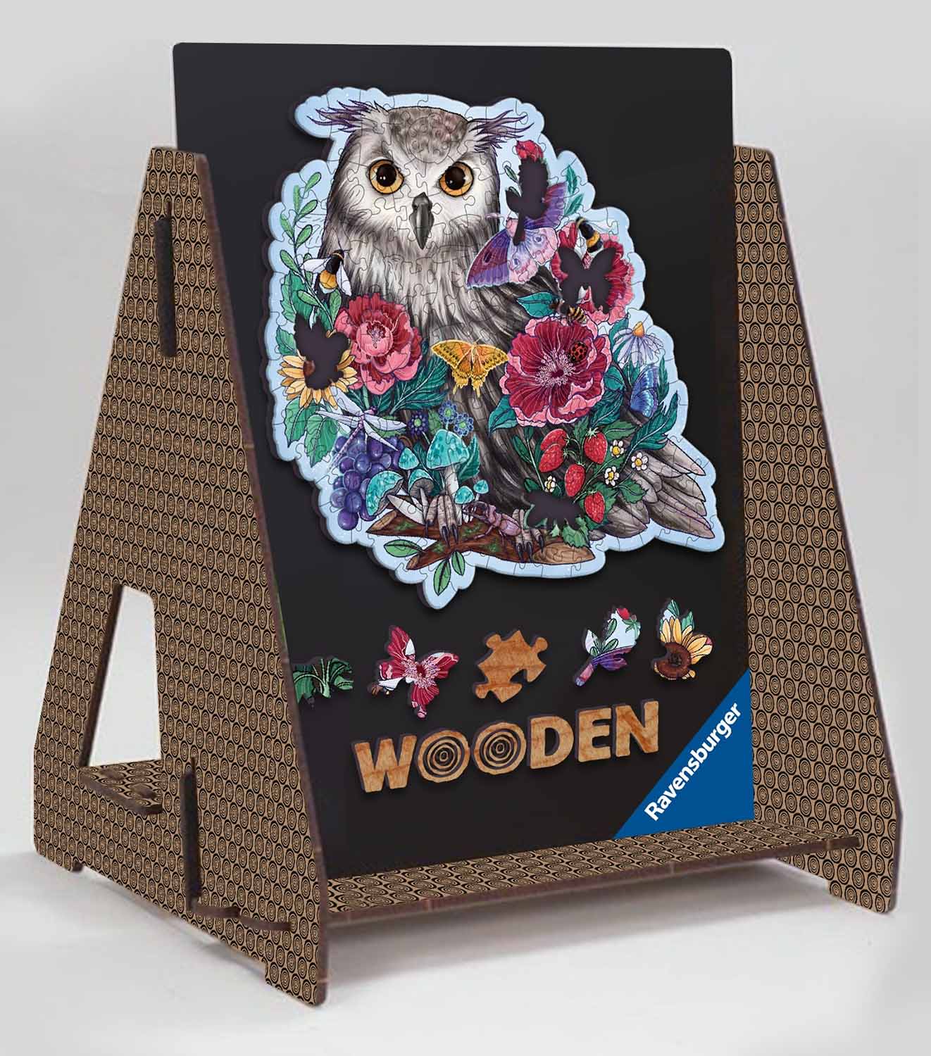 Showboard Wooden Puzzle Owl Birds Shaped Puzzle
