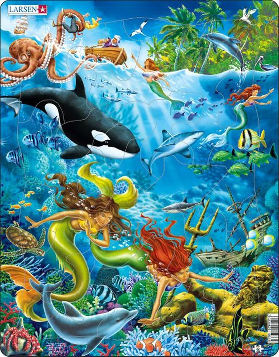 Seek & Find Undersea Sea Life Jigsaw Puzzle By Hart Puzzles
