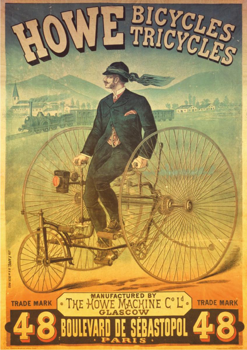 Howe Bicycles Tricycles Nostalgic & Retro Jigsaw Puzzle