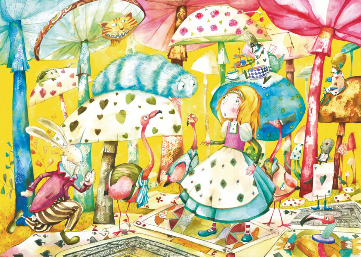 Alice In Wonderland - Scratch and Dent Fantasy Jigsaw Puzzle