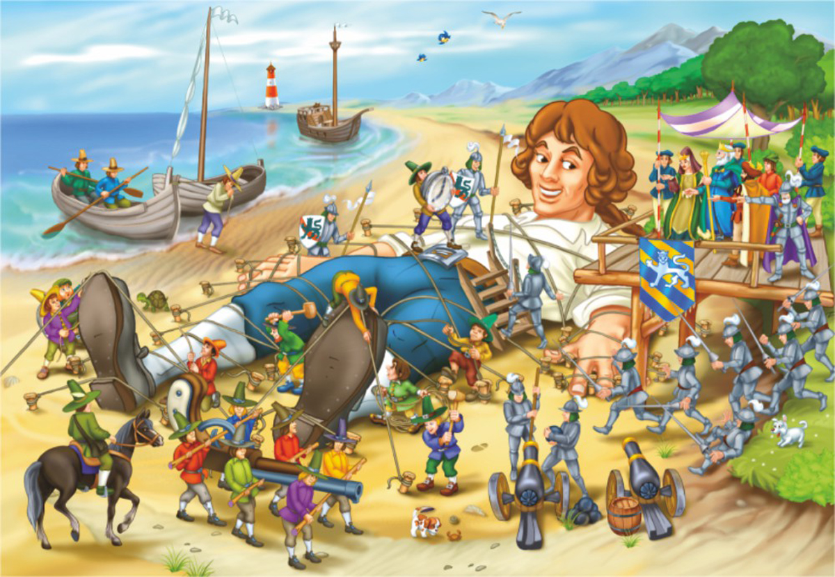 Gulliver's Travels Fantasy Jigsaw Puzzle