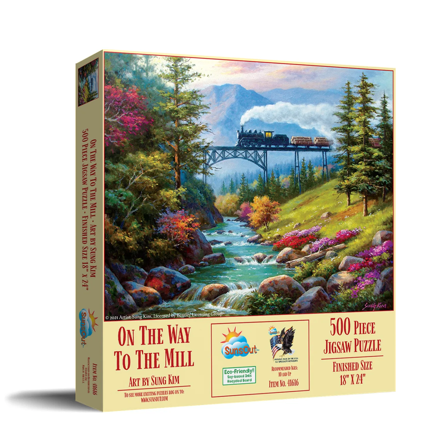 On the Way to the Mill Train