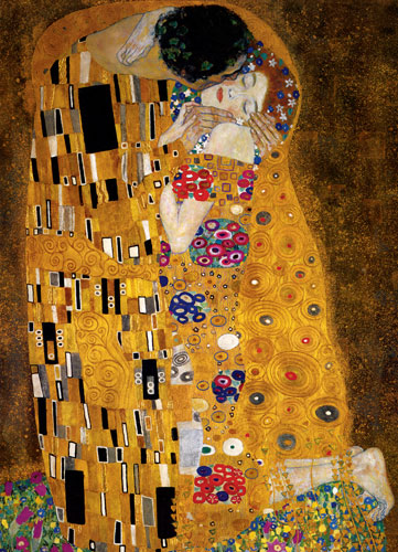 The Kiss - Klimt - Scratch and Dent Contemporary & Modern Art Jigsaw Puzzle